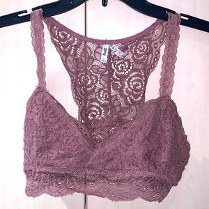 Dark Pink Bralette